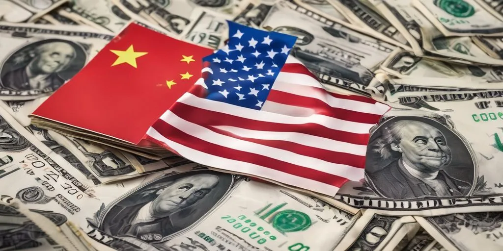 Digital-Yuan-and-US-dollar-concept